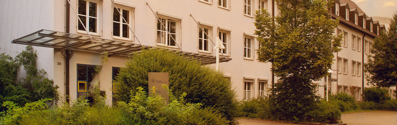 Blick auf das Finanzamt Landsberg